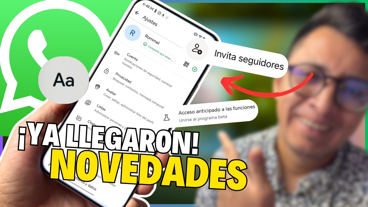 ¡WhatsApp CAMBIA! Todas las NOVEDADES que llegaron HOY (Última versión 2026)