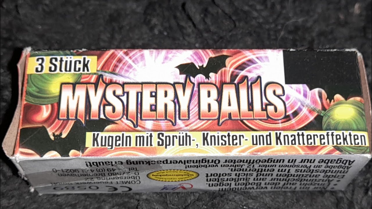 Comet - MYSTERYBALLS/  Geisterjäger Sortiment