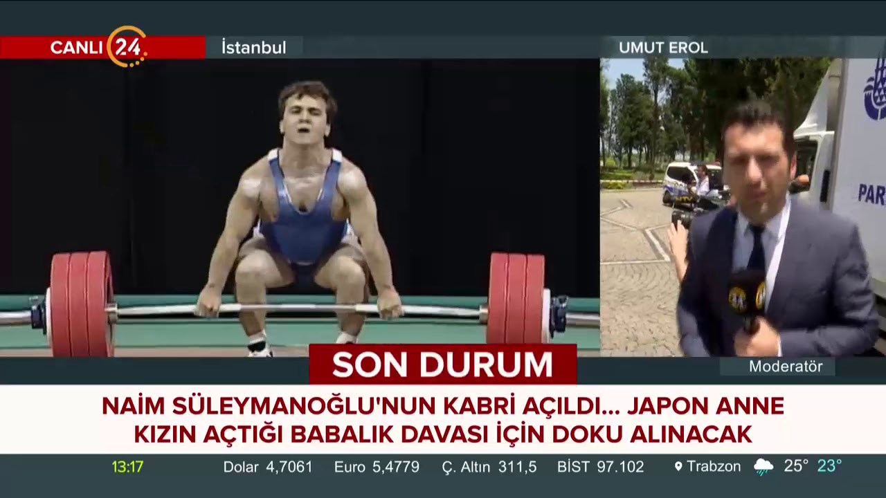 Naim Süleymanoğlu'nun kabri açıldı