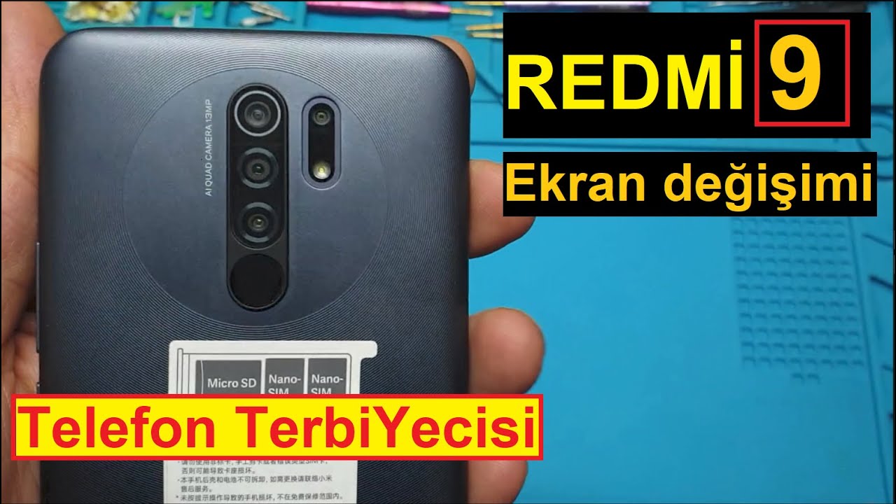 REDMİ 9 EKRAN DEĞİŞİMİ