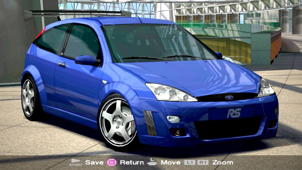 Gran Turismo 4 Ford FOCUS RS 416HP Le Mans Race