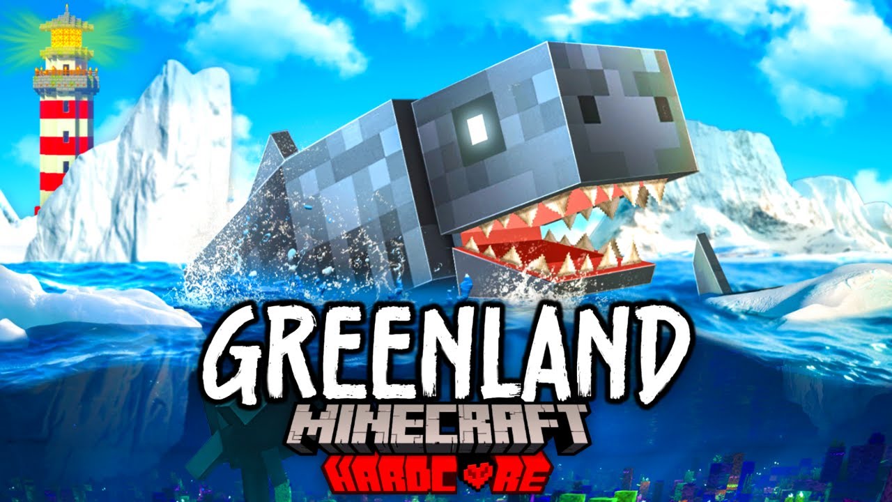 I Survived 100 Days in GREENLAND in Hardcore Minecraft!