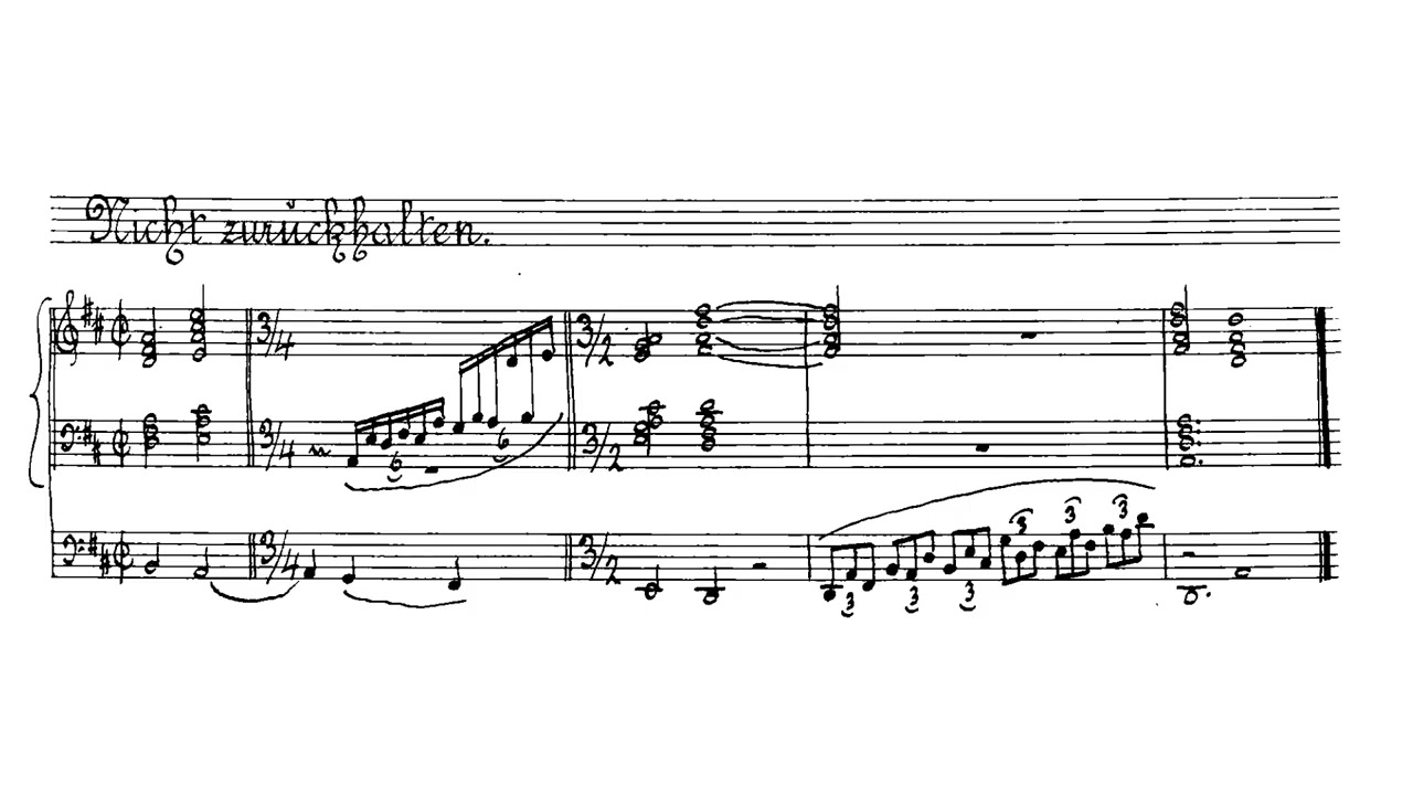 Franz Schmidt - "Hallelujah" Prelude and Fugue in D major (1928) (Sheet music)