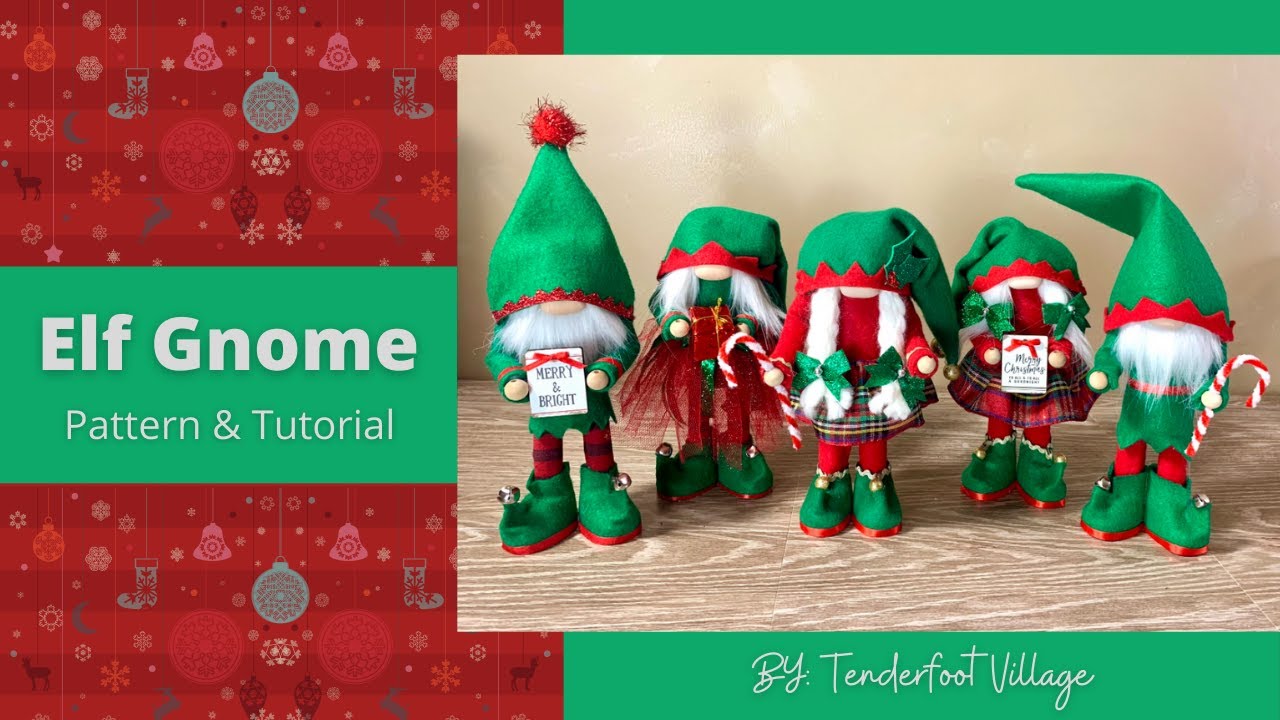 Small Elf Gnomes Video Tutorial