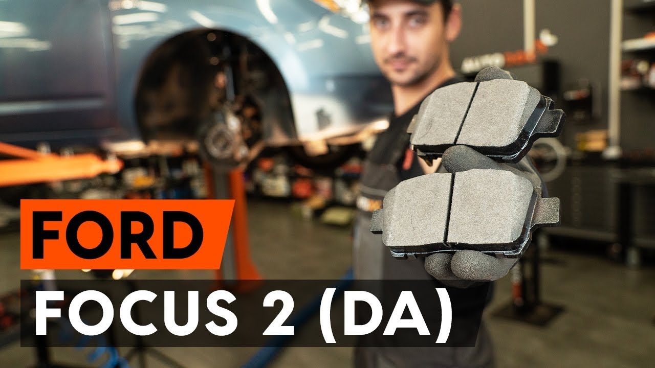 Come sostituire pastiglie freno anteriore su FORD FOCUS 2 (DA) [TUTORIAL AUTODOC]