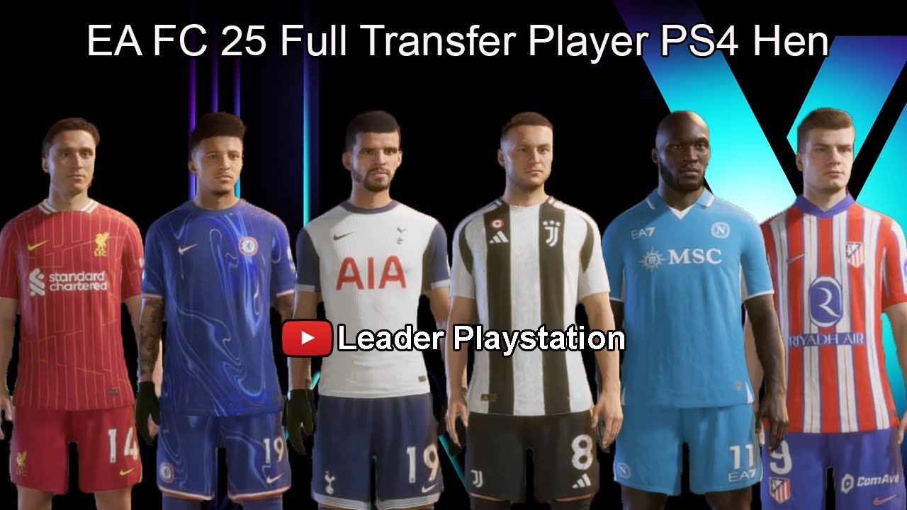 EA FC 25 Save Data Full Transfer Player PS4 Hen