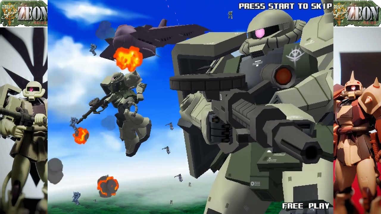 Mobile Suite Gundam Spirits of Zeon (Patreon) - Full Playthrough (Teknoparrot)
