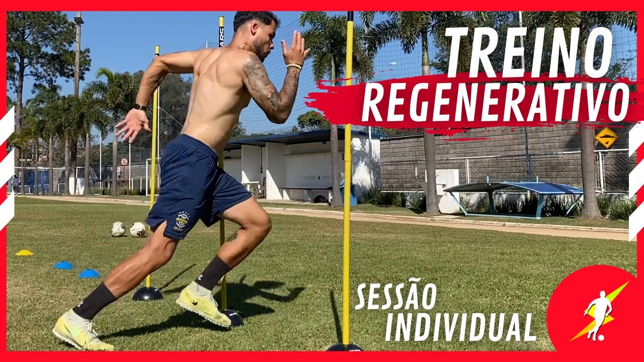 SESSÃO DE TREINO REGENERATIVO PARA ATLETAS DE FUTEBOL | Melhore seu condicionamento físico