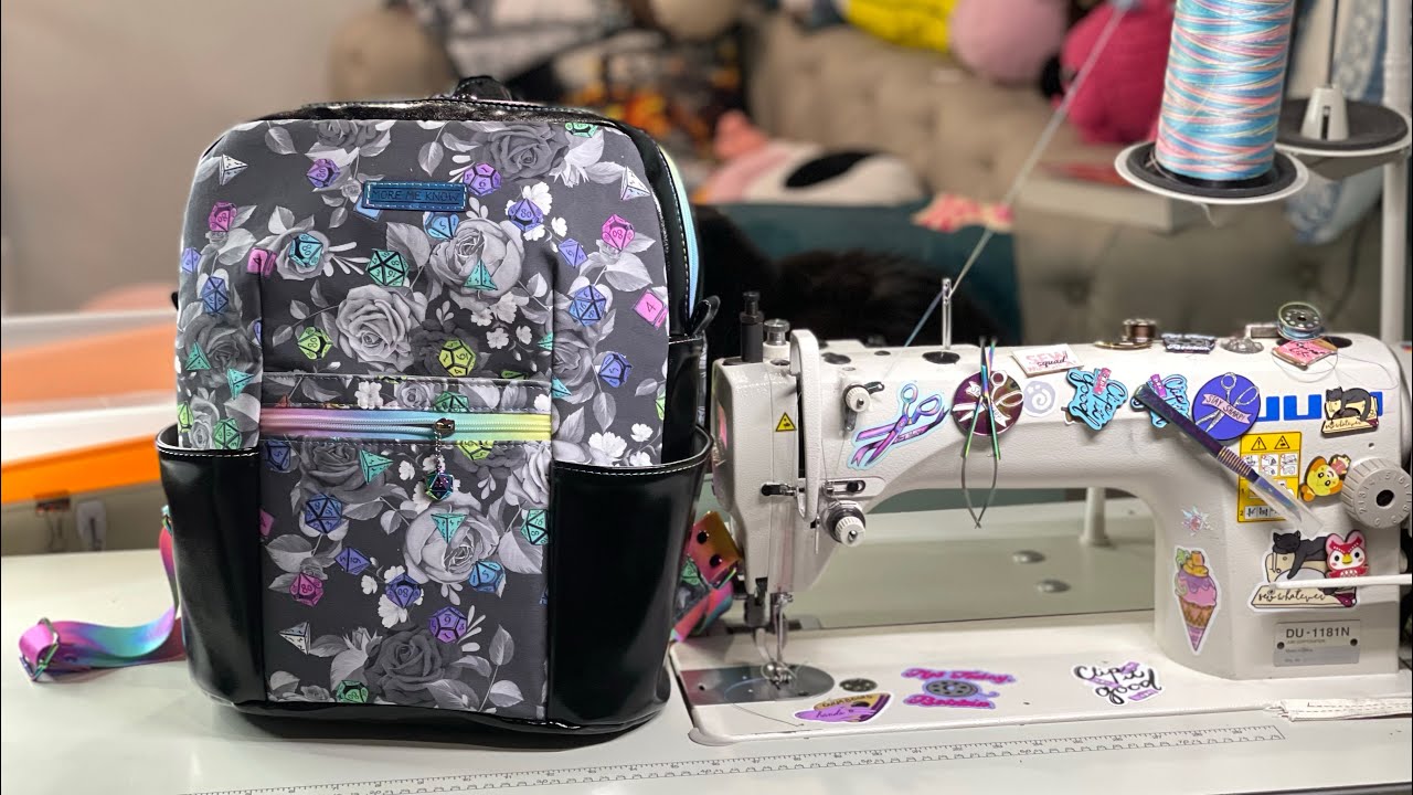 Making the McFly Backpack by AllSewPetite