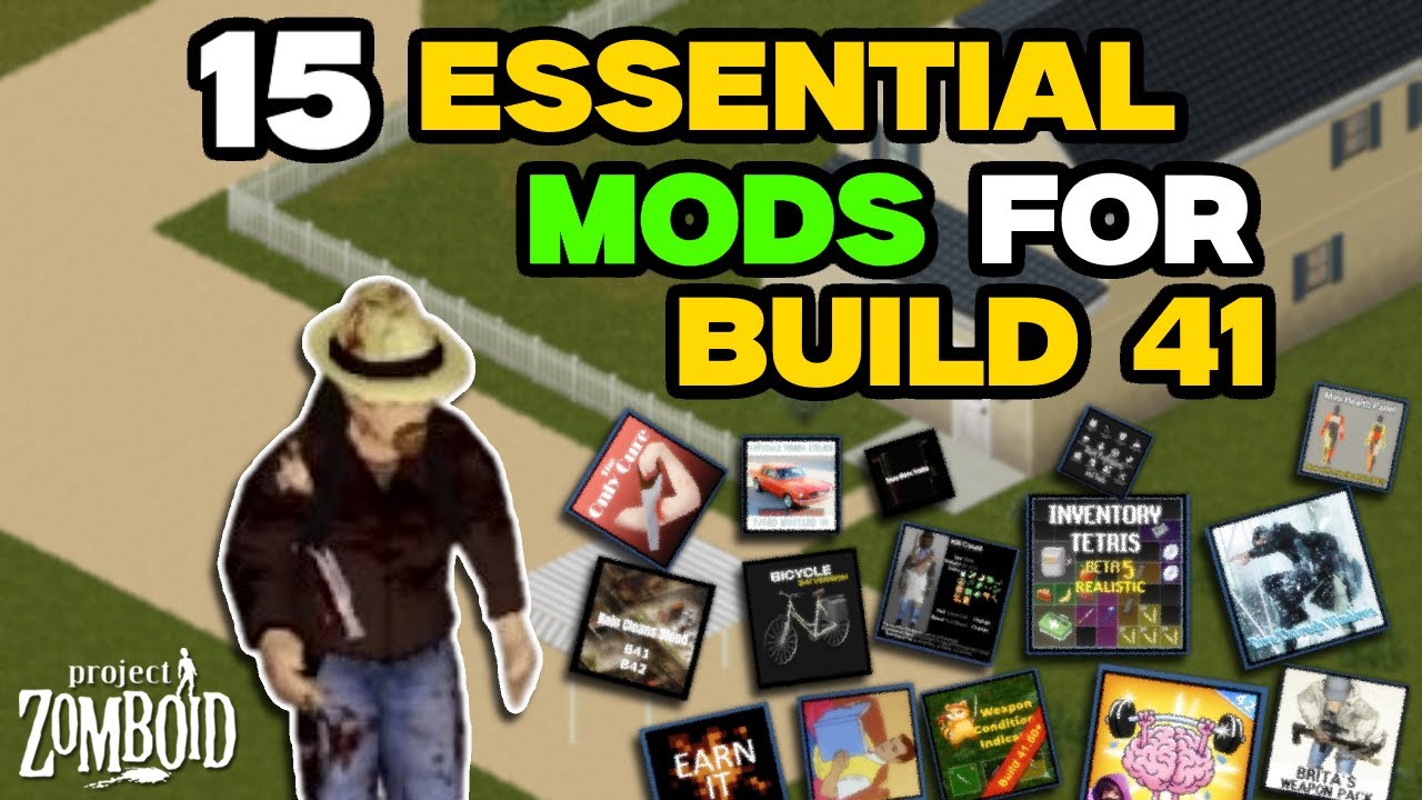 15 ВАЖНЫХ модов для BUILD 41 — Project Zomboid