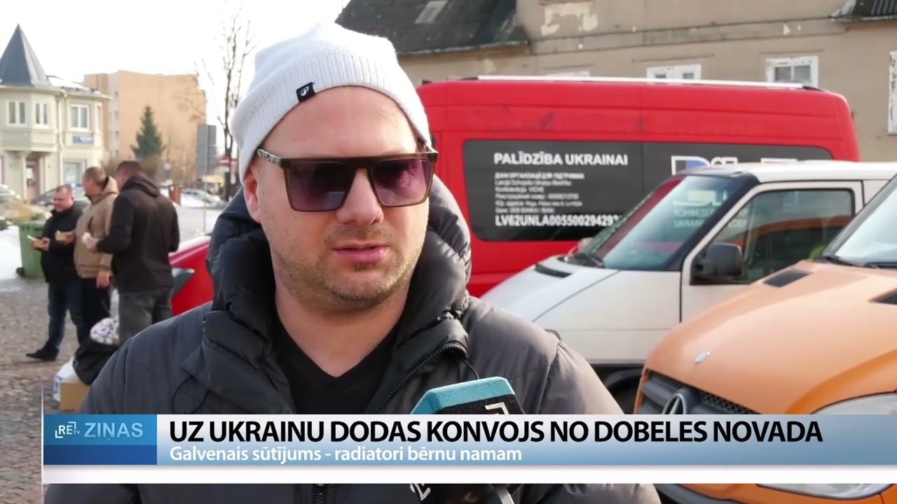 No Dobeles uz Ukrainu – nosūtīts 72. palīdzības konvojs