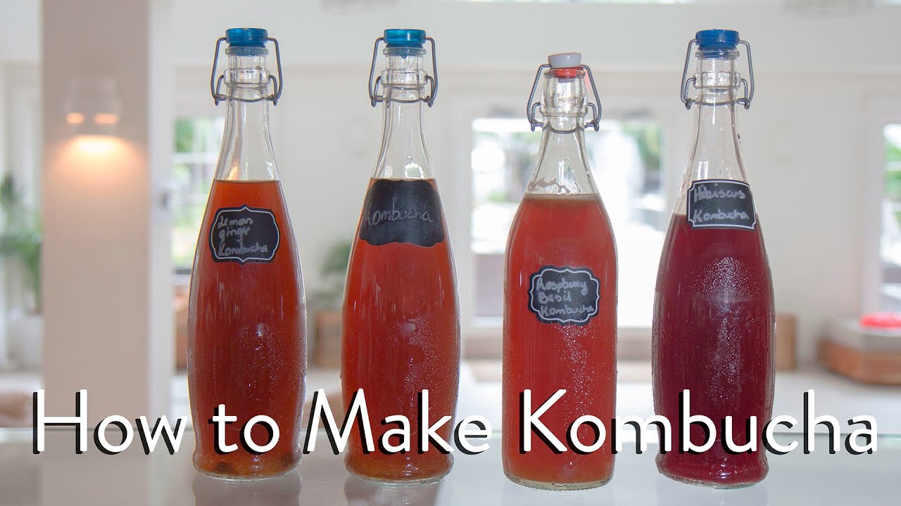 How To Make Kombucha and It's Health Benefits