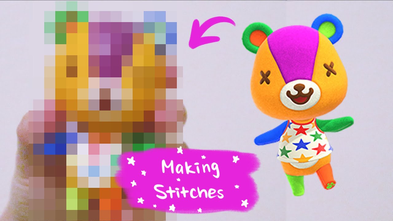 Animal Crossing: Stitches | Polymer Clay Figurine | Childhood Stories