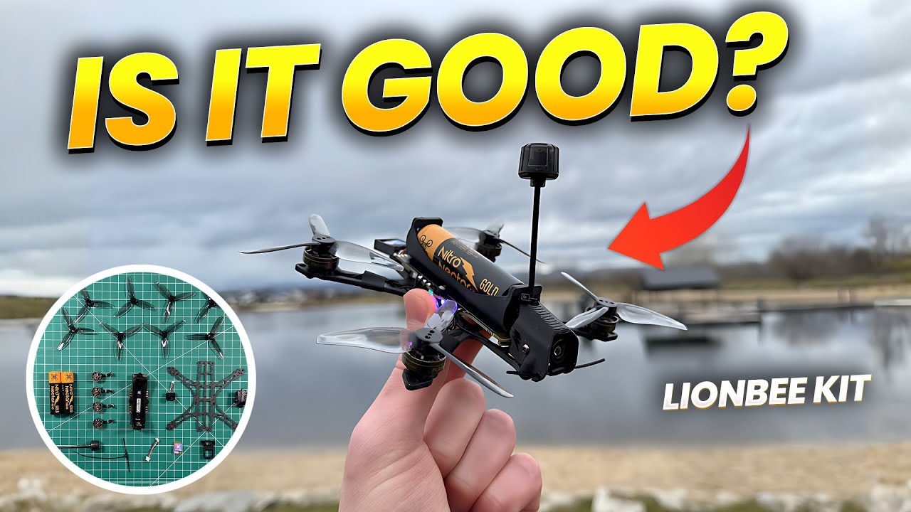 Build an 18650 Drone From a Kit - LionBee 3in Long Range Review