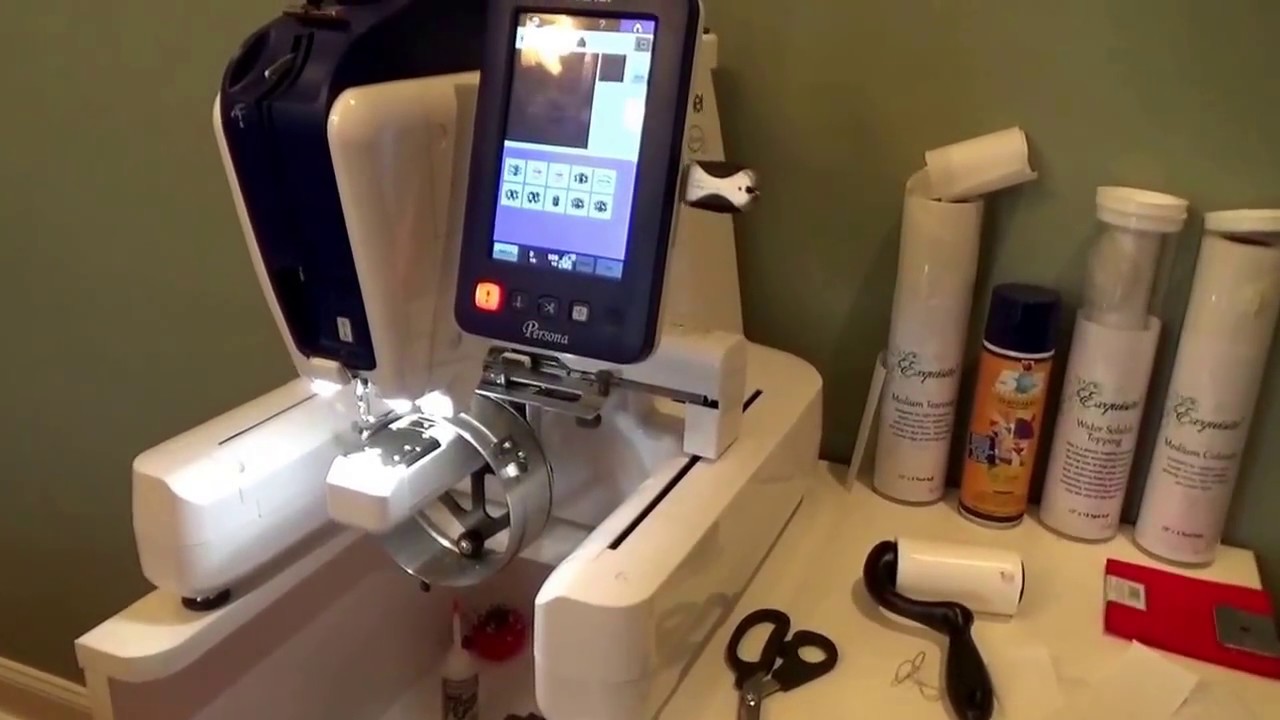 Brother Persona PRS 100 Embroidery Machine Overview