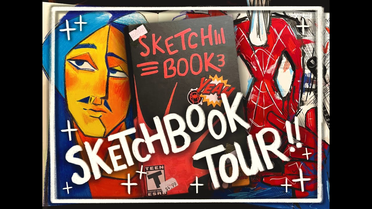 MY FIRST SKETCHBOOK TOUR!!! (Sketchbook 3)