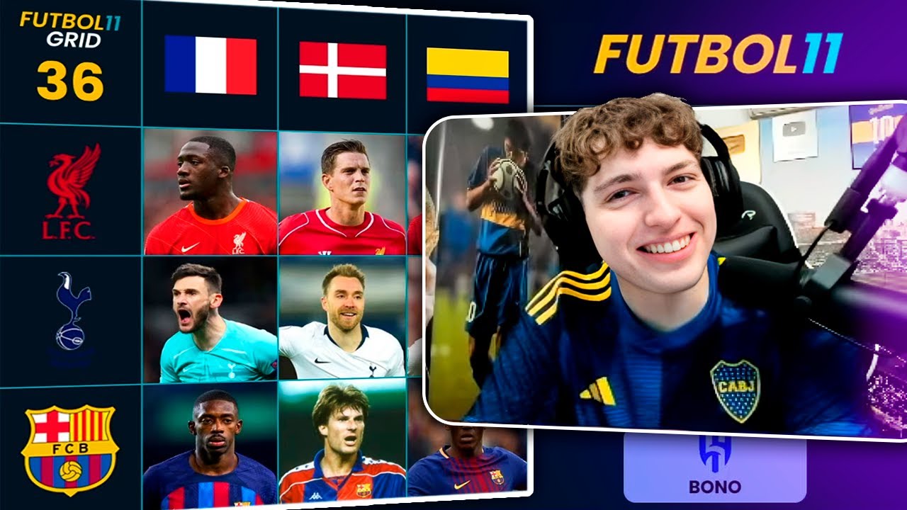DAVOO XENEIZE JUEGA FUTBOL 11 (DOMANDO AL CHAT)