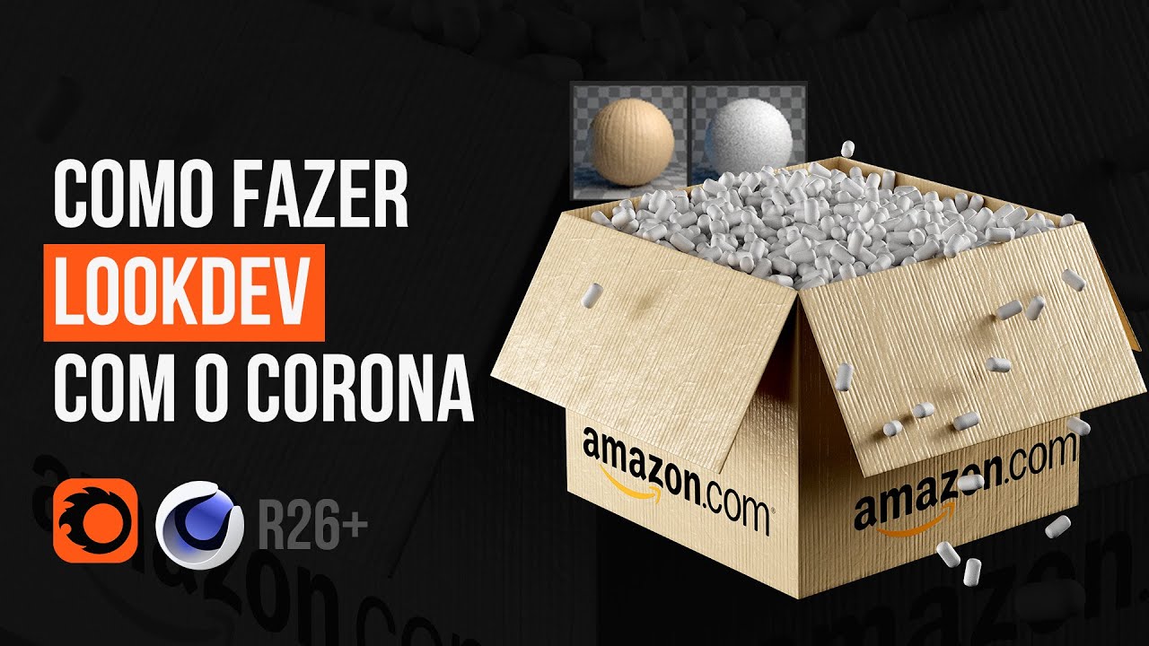 Texturizar um Objeto no Corona Render Nunca foi tão Fácil   Tutorial Cinema 4D