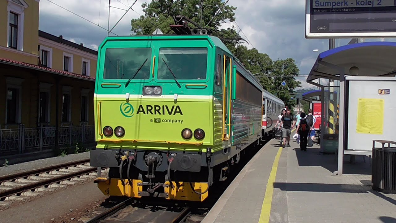 ARRIVA 162.114 na vlacích Os 13771/13772 - Šumperk - 14.6.2016