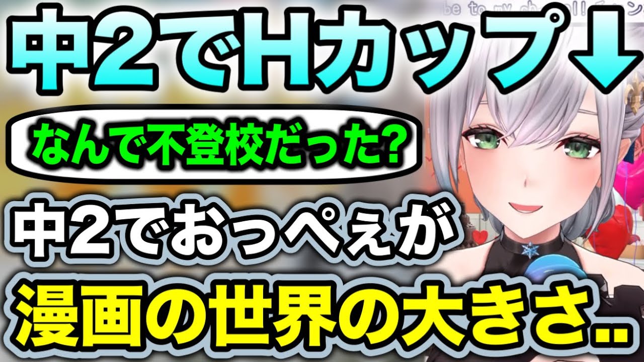 【衝撃】普通じゃありえない大胸筋のせいでイジメられていたと話す団長【ホロライブ切り抜き/白銀ノエル】