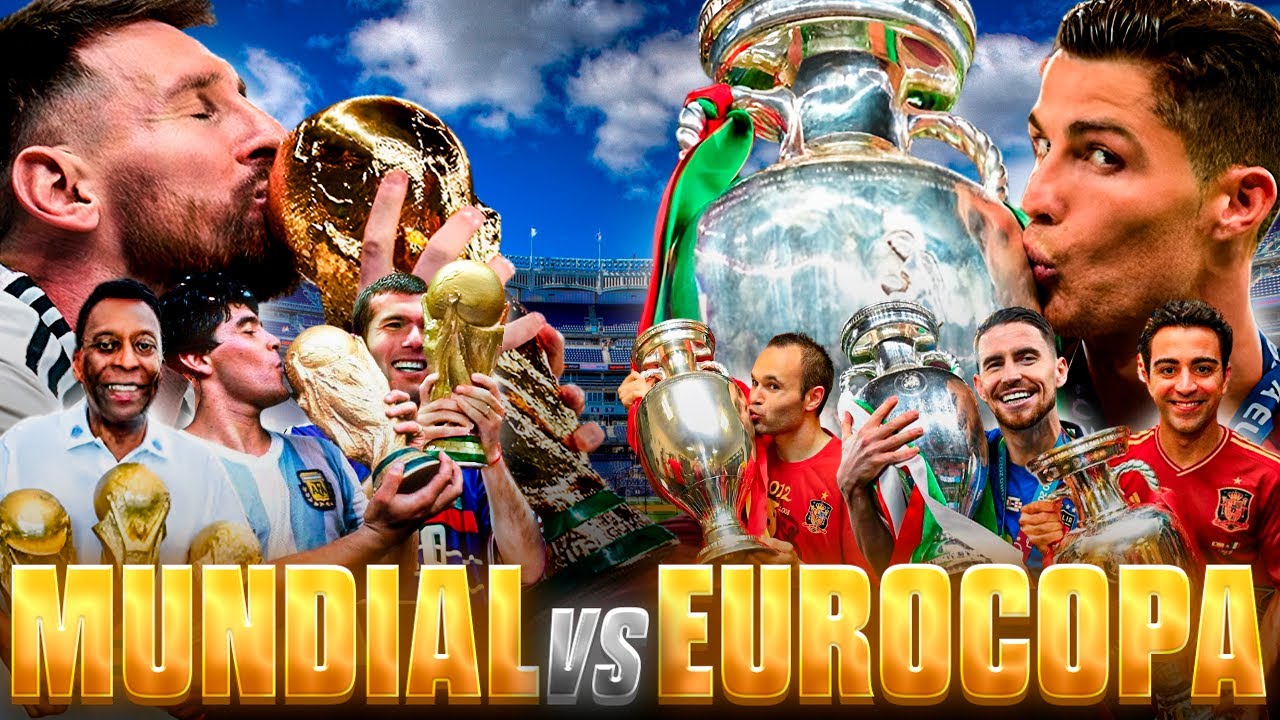 MUNDIAL vs EUROCOPA ¿CUÁL ES MÁS DIFÍCIL?
