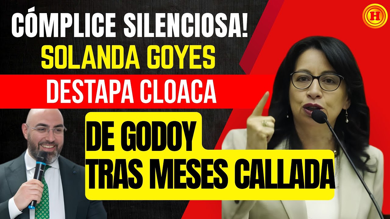 🔴 &iexcl;C&Oacute;MPLICE SILENCIOSA! Solanda Goyes DESTAPA la CLOACA de Godoy tras MESES callada