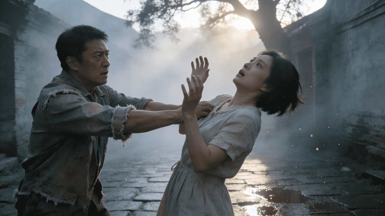 새벽 안개 걷히지 않을 때 옛 사람이 나타나 파문 일으키고, 진실은 해뜨는 빛에 숨겨져 있다