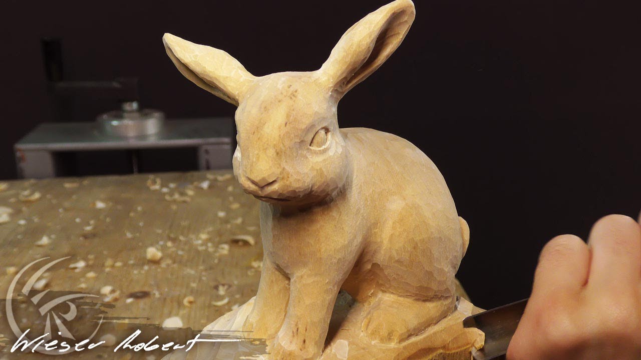 Bildhauer Tutorial | Hase Schnitzen 🐇