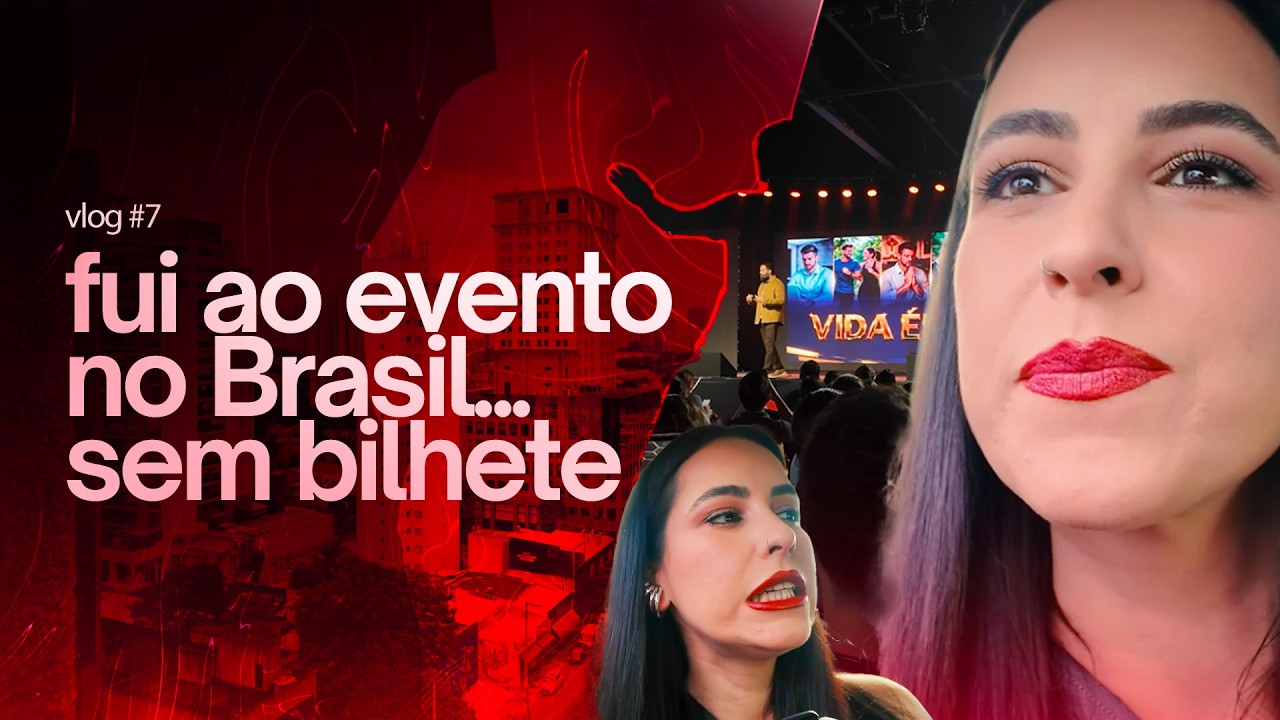 viajei para o Brasil para aprender com os melhores do marketing digital! - vlog #1