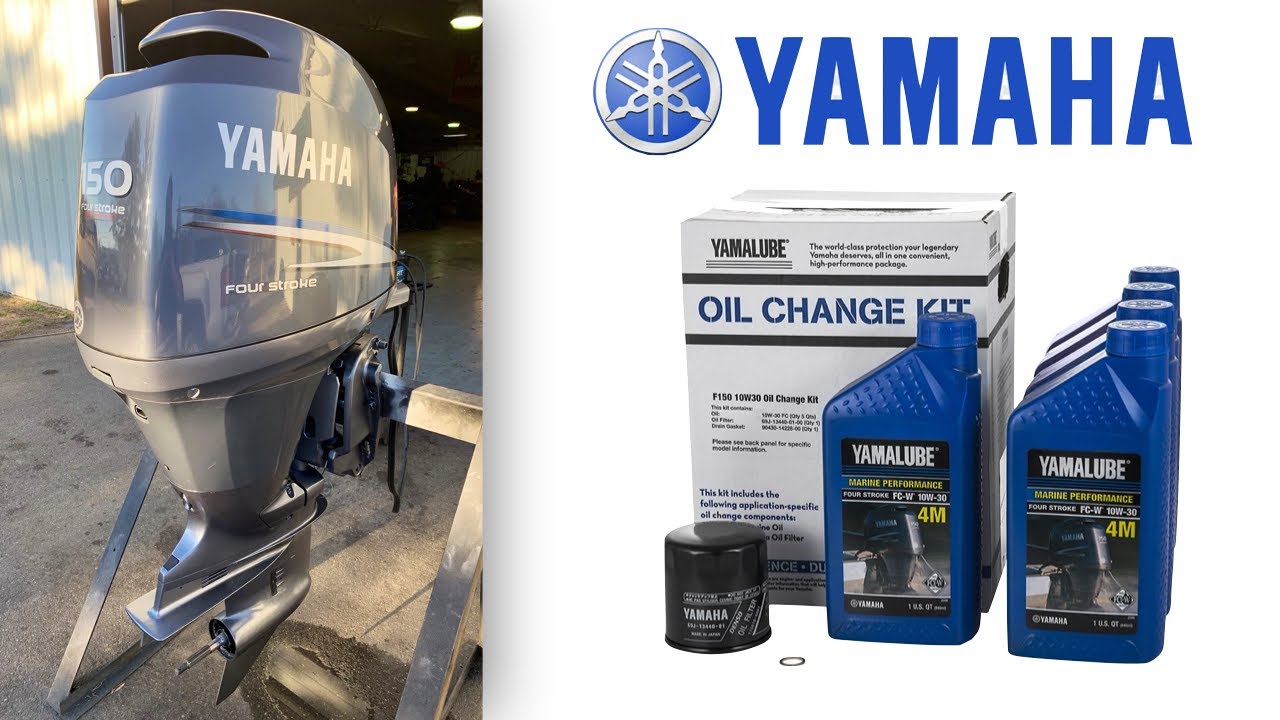 Como cambiar el aceite a un YAMAHA 150 HP FOUR STROKE | SERVICIO DE 100 HORAS