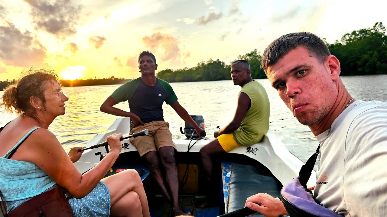 Auf der Suche nach Krokodilen mit locals! Sri-Lanka I Vlog 5