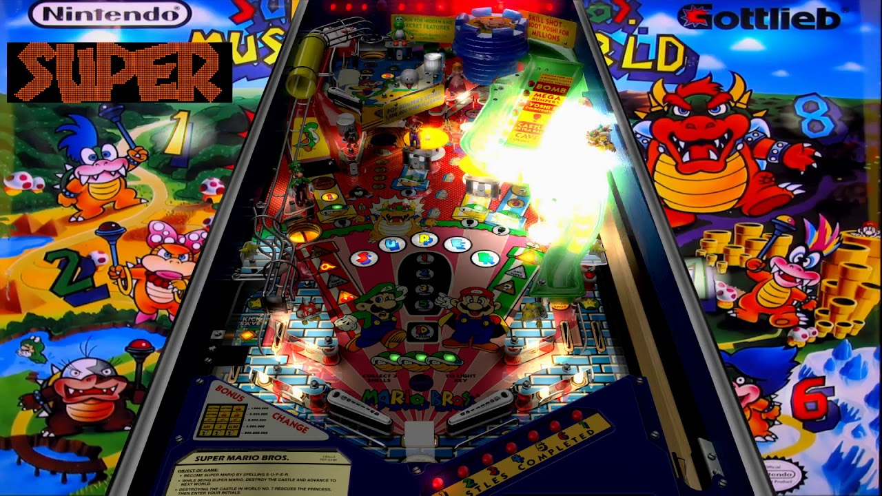 Super Mario Brothers Pinball VPX
