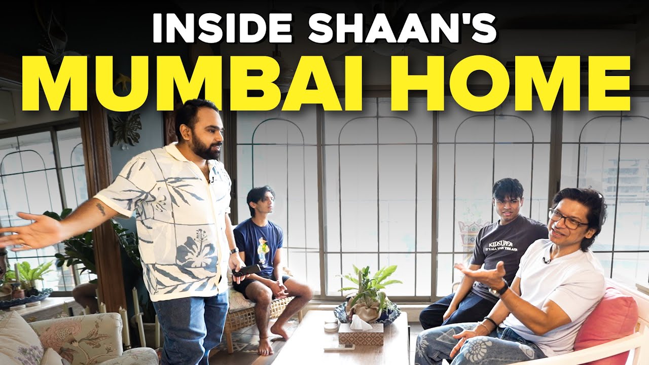 Inside Shaan’s Home | Shaan On Iconic Bollywood Songs & Viral Memes | The Bombay Journey | Home Tour