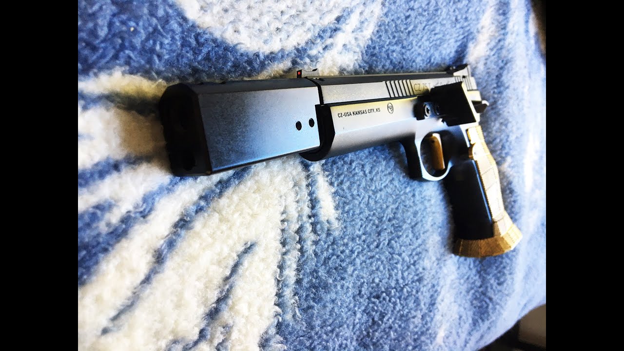 CZ75 Tactical Sport Orange TSO Extended Barrel Clamp-On Compensator 9mm