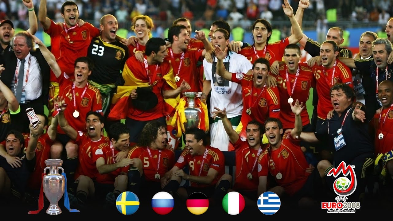 اسبانيا 🇪🇸 المشوار التاريخي لمنتخب إسبانيا في Euro 2008 🏟 بداية العصر الذهبي للكرة الإسبانية 💫 HD