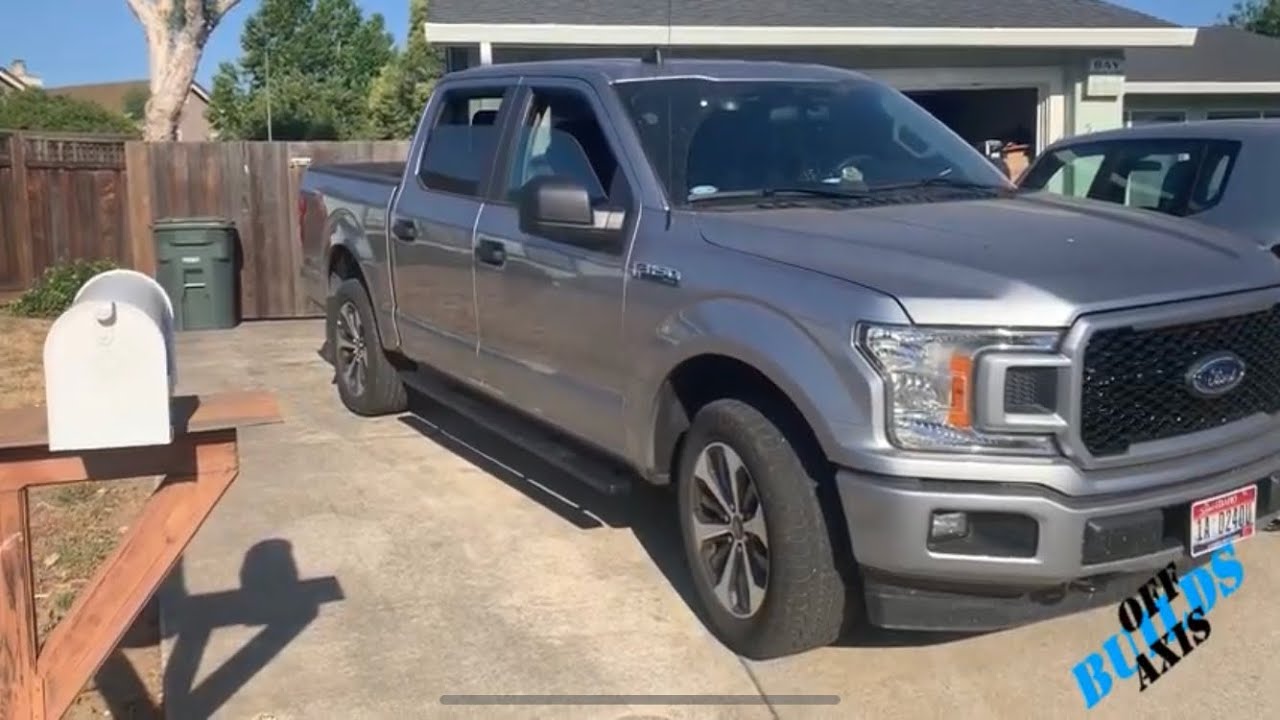 Установка подножки F150 2020 года