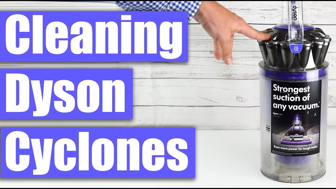 Cleaning Dyson Vacuum Cyclones - Fast!