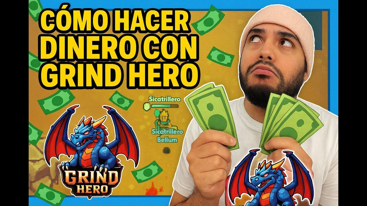 🔥 “¡Así se GANA DINERO REAL en GRIND HERO! 💰”