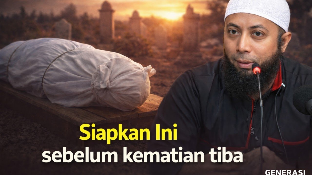 "Mari kita siapkan kematian sebelum ajal itu menjemput" Jazakallah khairan Ustad Khalid Basalamah