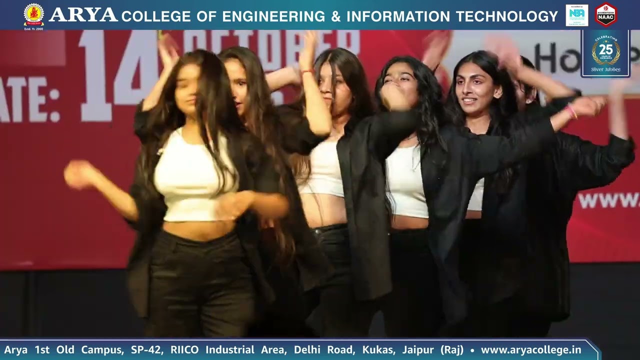 High-Energy Group Dance Performance | Arya Ratan 2025 | ACEIT