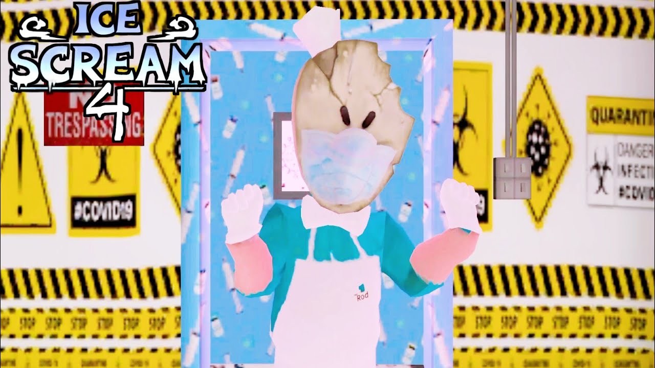 Ice Scream 4 Covid Mod | Ice Scream 4