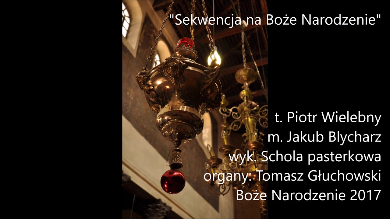 Ciesz się, niebo, klaskaj, ziemi (Sekwencja na Boże Narodzenie) — Jakub Blycharz | Schola pasterkowa