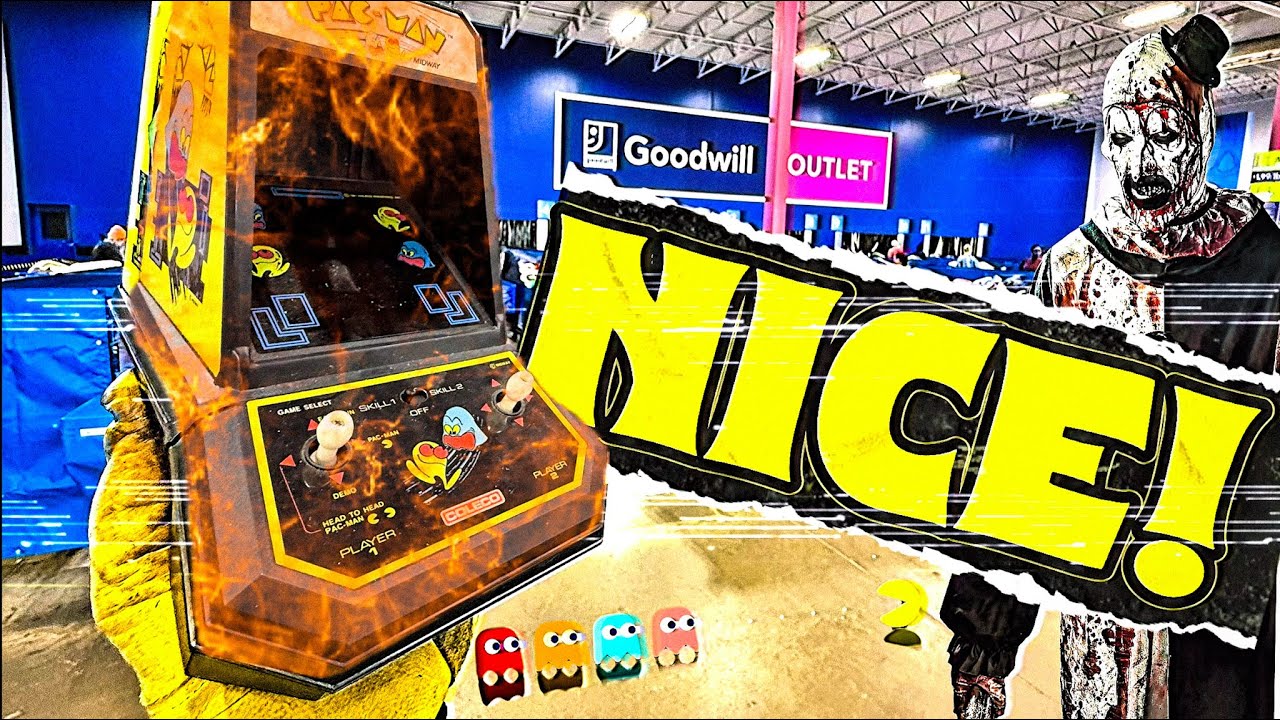 Pac Man Jones over here but I digress • Goodwill Outlet POV Thrifting • Thrift Haul