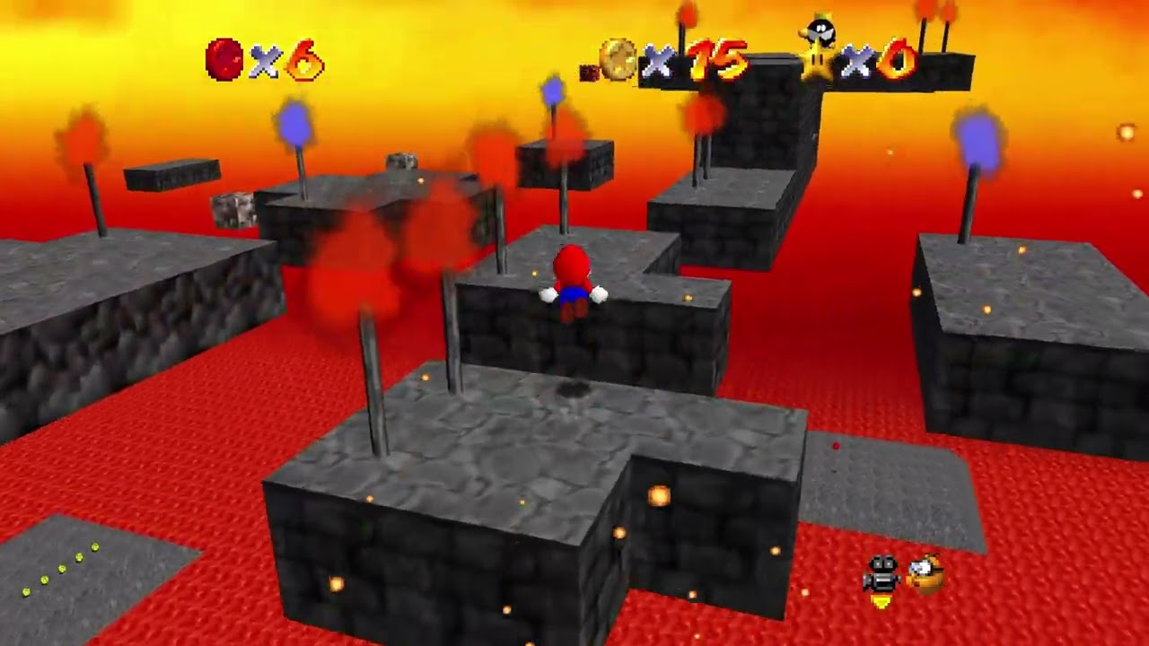 King Bob-omb's Gauntlet Path to Victory by ADHGaming - Mario Builder 64