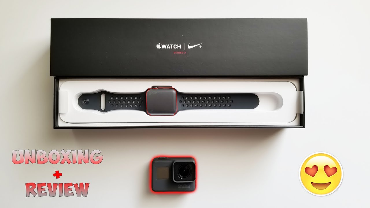 UNBOXING THE APPLE WATCH SERIES 3 NIKE PLUS LTE EDITION | NIKE APPLE WATCH LTE REVIEW - RARE