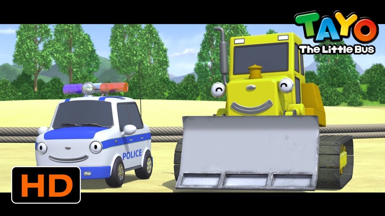 小巴士TAYO l Tayo 第4季 流行的一集 l 我的白癡朋友 l 小公交車太友