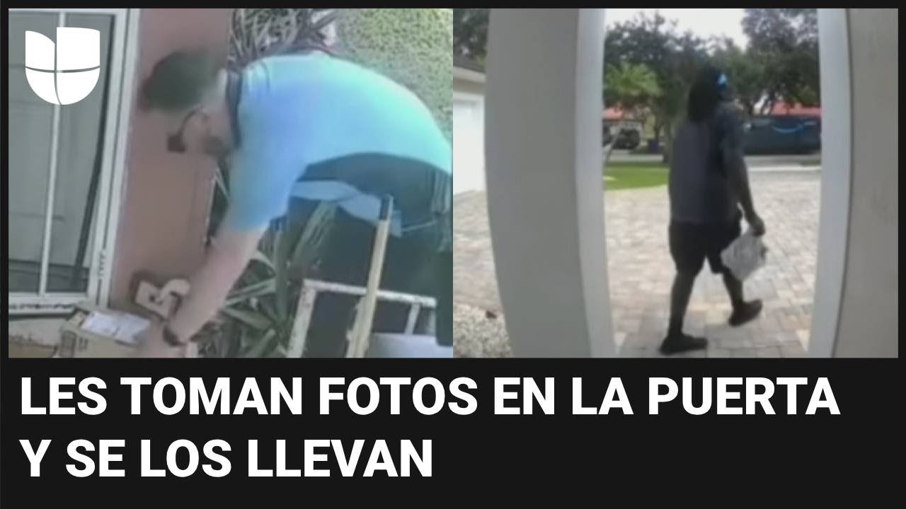 Supuestos trabajadores de Amazon se roban los paquetes entregados y te mostramos cómo operan