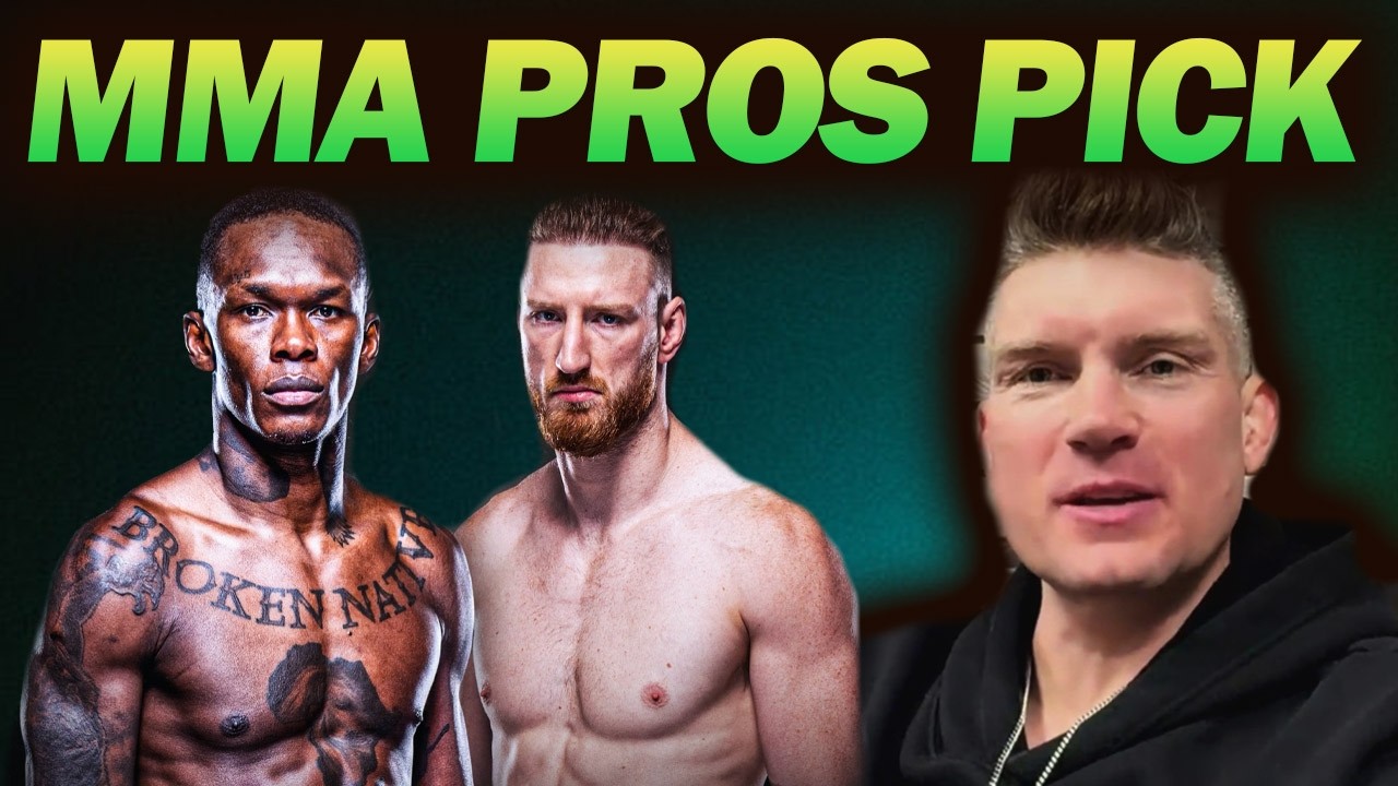 MMA Pros Pick ✅&nbsp;Israel Adesanya vs. Joe Pyfer 👊UFC Seattle
