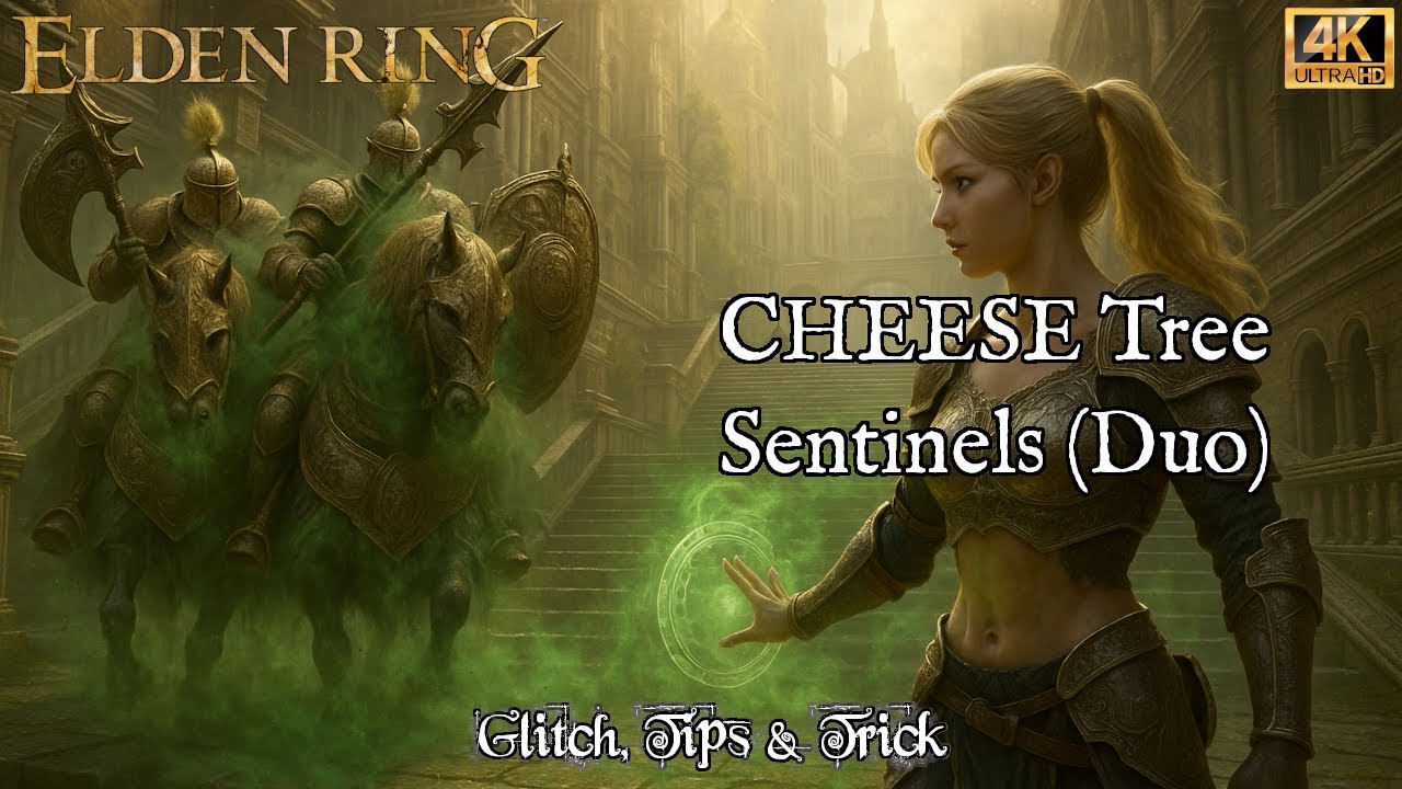 Elden Ring: Glitch | Cheese Tree Sentinel (Duo) | Full Guide (Patch 1.16.1 - 2025) [4K]