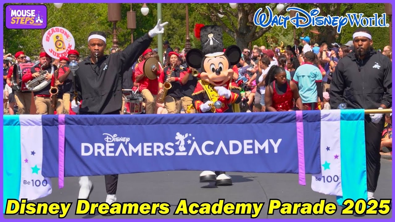 Disney Dreamer Academy Parade 2025 (with Characters) Plus Interviews - Walt Disney World (Official)